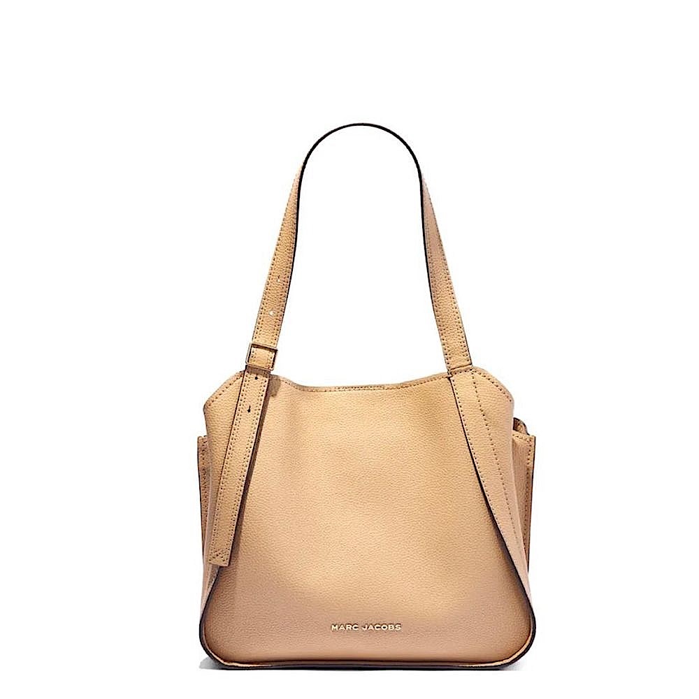 Marc Jacobs The Director Tote Bag Shoulder Straps Tan Vegan Leather NWT